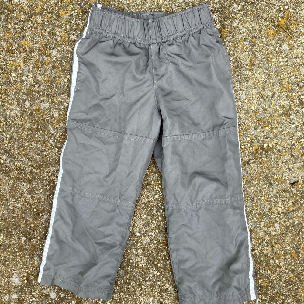 ***4/$20 JUMPING BEANS BOYS 2T GREY ATHLETIC PANTS